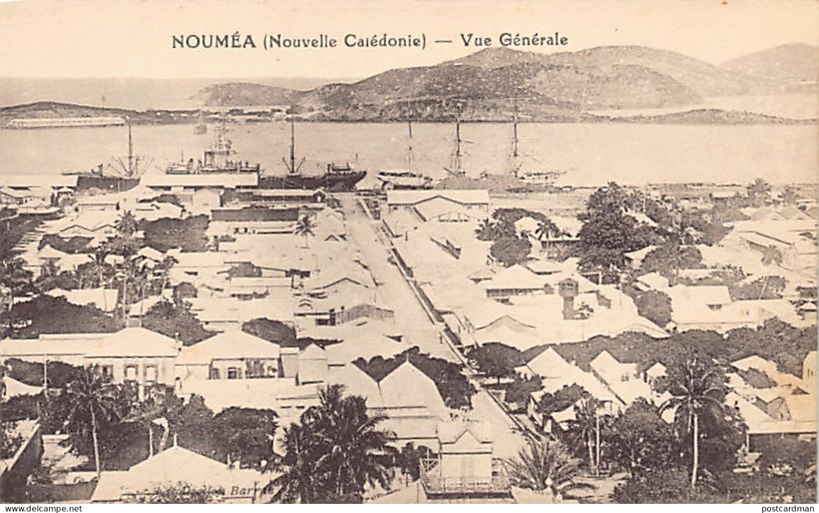 Nouvelle-Calédonie - NOUMÉA - Vue Générale - Ed. Barrau  - Nouvelle Calédonie