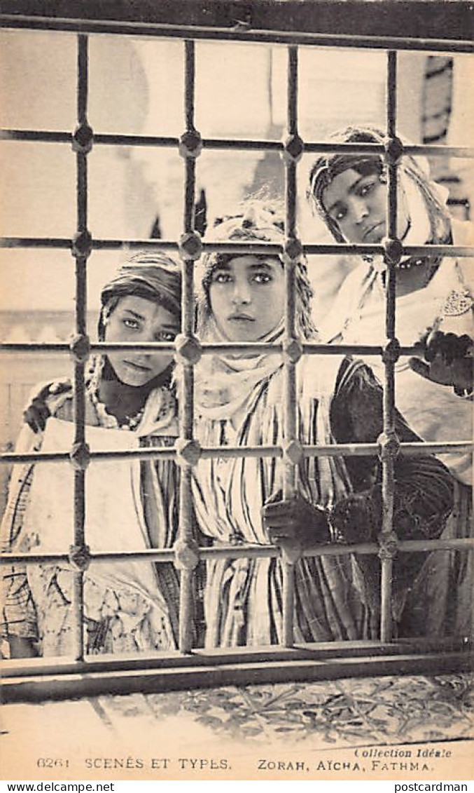 Algérie - Zorah, Aïcha Et Fathma - Beautés Arabes - Ed. Collection Idéale P.S. 6261 - Femmes