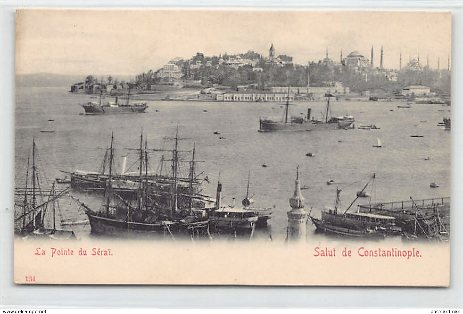 Turkey - ISTANBUL Constantinople - Pointe Du Sérail - Publ. Unknown 134 - Turchia