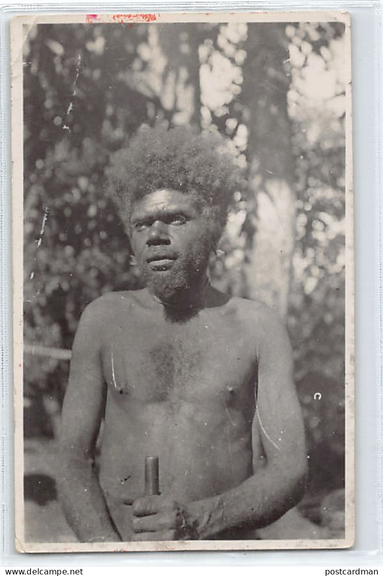Nouvelle-Calédonie - Homme Canaque, Photo Format Carte Postale - Ed. Inconnu. - Nouvelle Calédonie