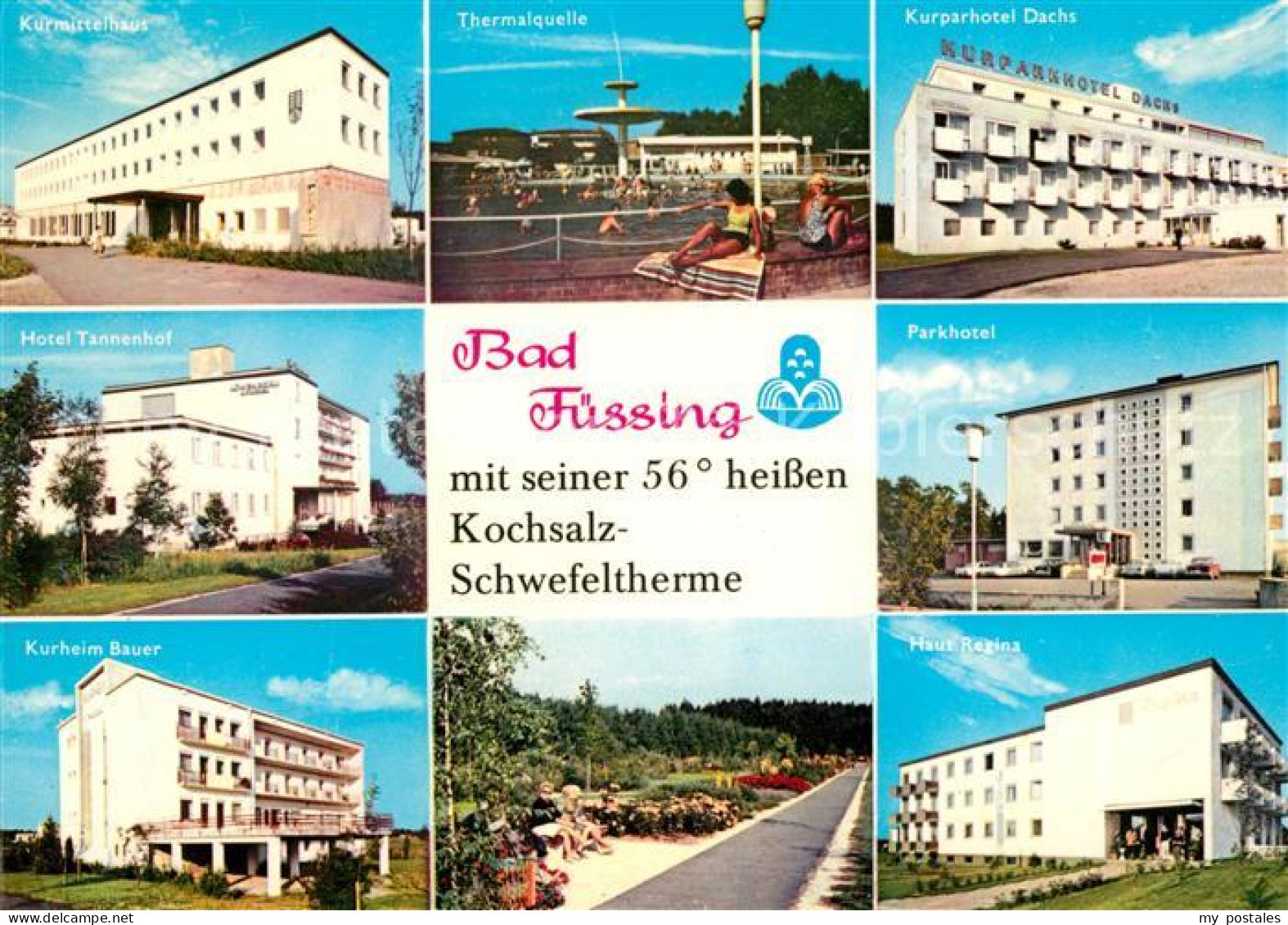 73070223 Bad Fuessing Parkhotel Haus Regina Kurheim Bauer  Aigen - Bad Fuessing