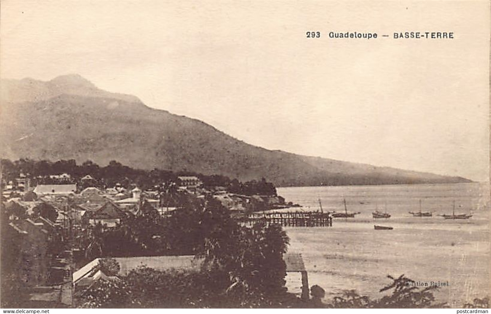 Guadeloupe - BASSE-TERRE - Panorama - Ed. Boisel 293 - Basse Terre