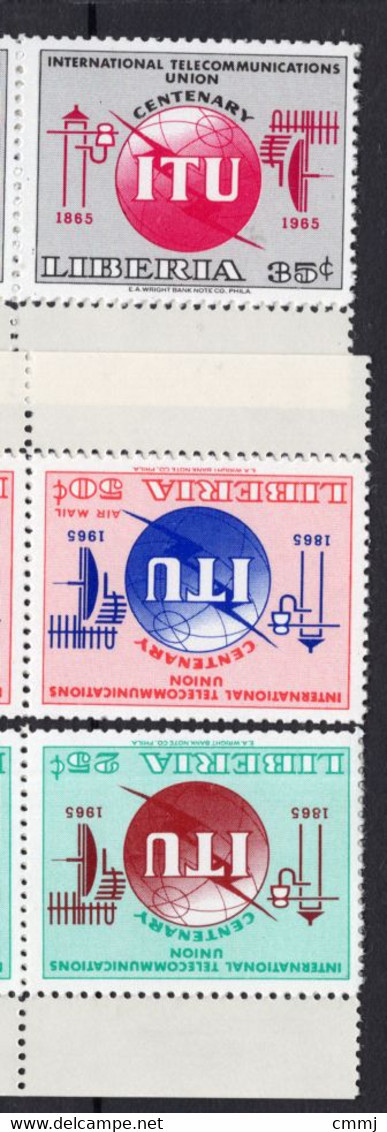 1965 -  LIBERIA - Mi. 639A/641A - NH - (5128- 2.10) - Liberia