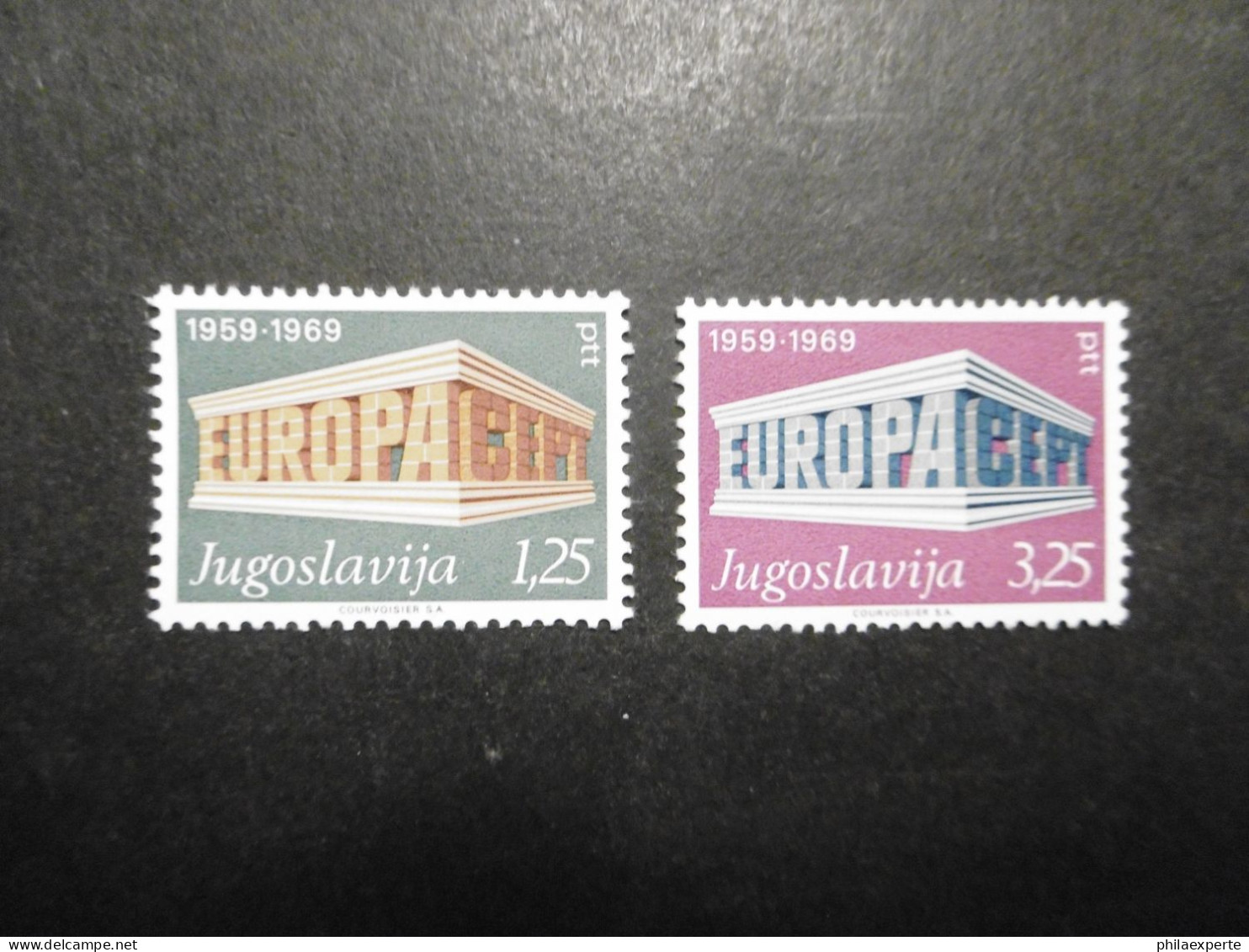 Jugoslawien Mi. 1361/1362 ** Europa Cept Ausgabe 1969 - Neufs