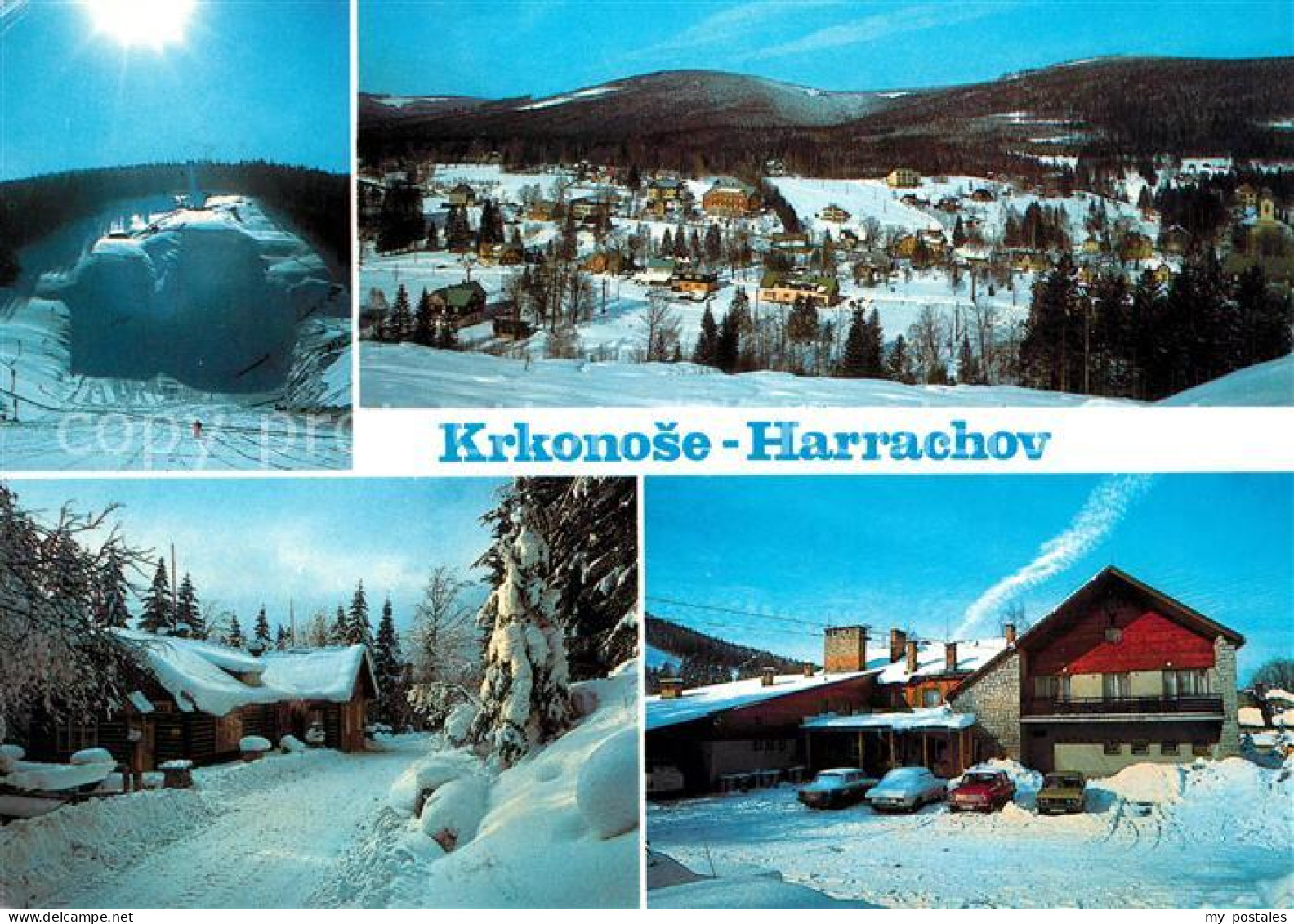 73067776 Krkonose Harrachov Skokanske Mustky Na Certove Hole Celkovy Pohled Z Ce - Poland