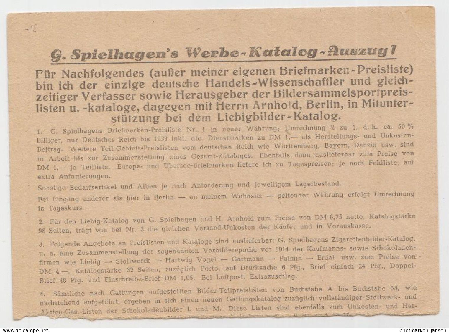 D, SBZ Mi.Nr. 213 Persönlichkeiten, Gerhart Hauptmann (6), Drucksache - Otros & Sin Clasificación