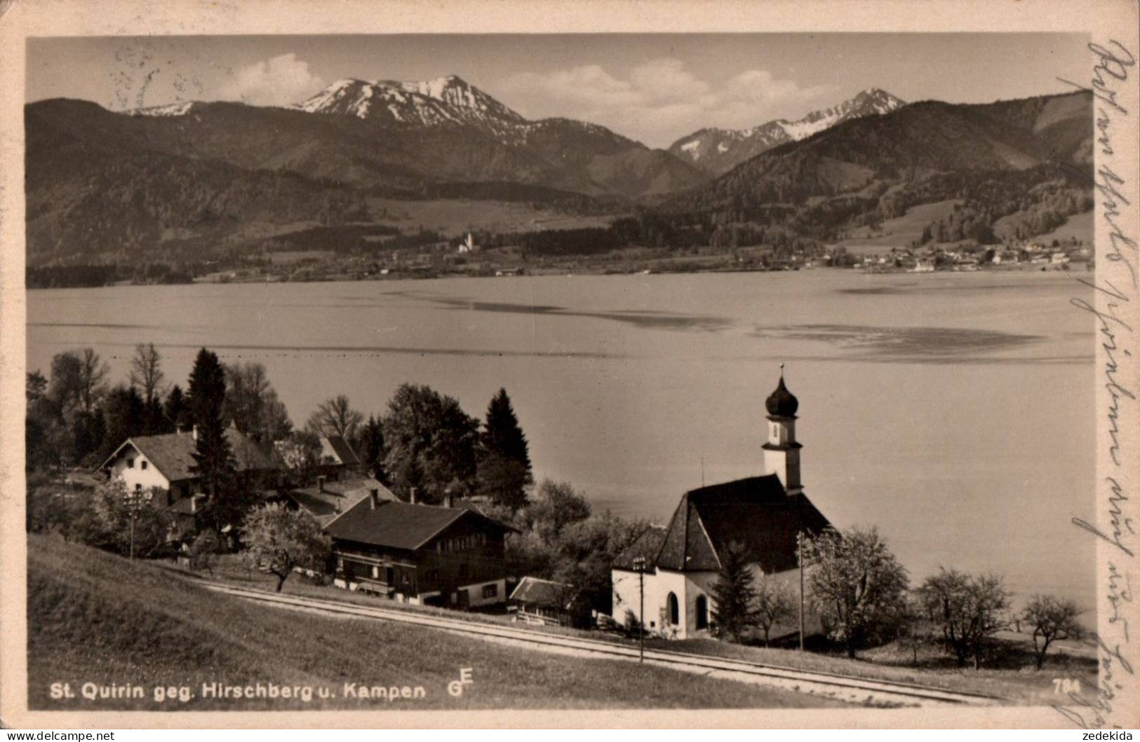 H2158 - St. Quirin Hirschberg Kampen Tegernsee - Georg Eitzenberger - Tegernsee