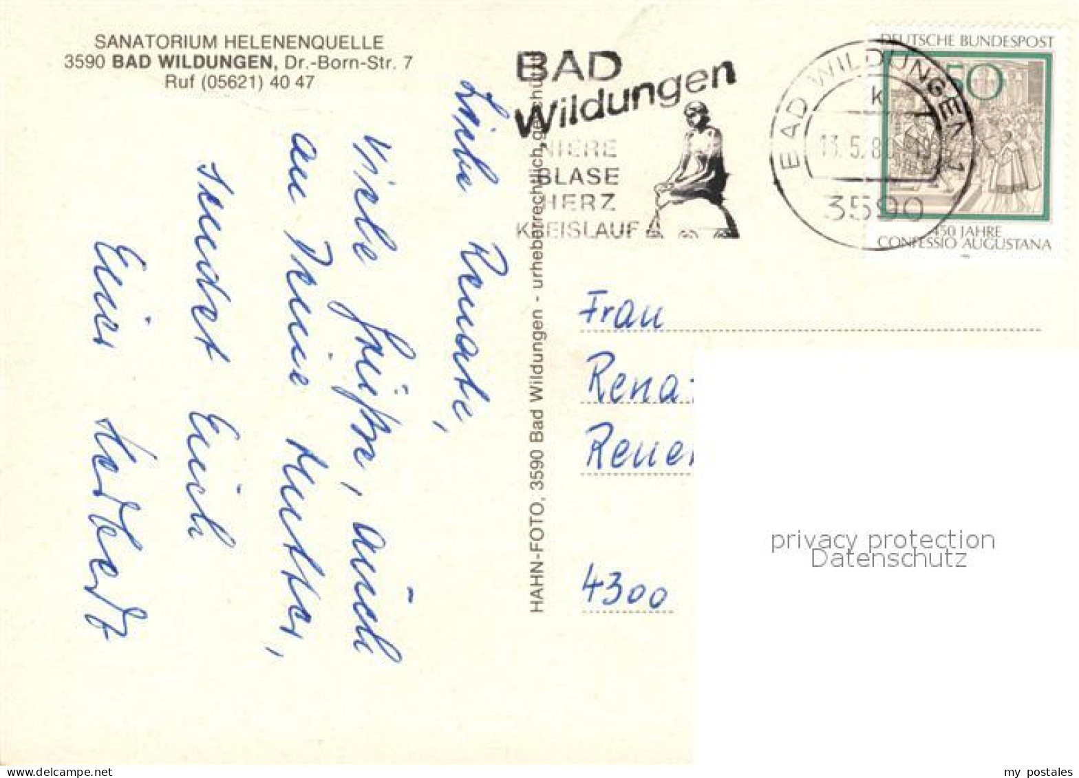 73067135 Bad Wildungen Sanatorium Helenenquelle Bad Wildungen - Bad Wildungen