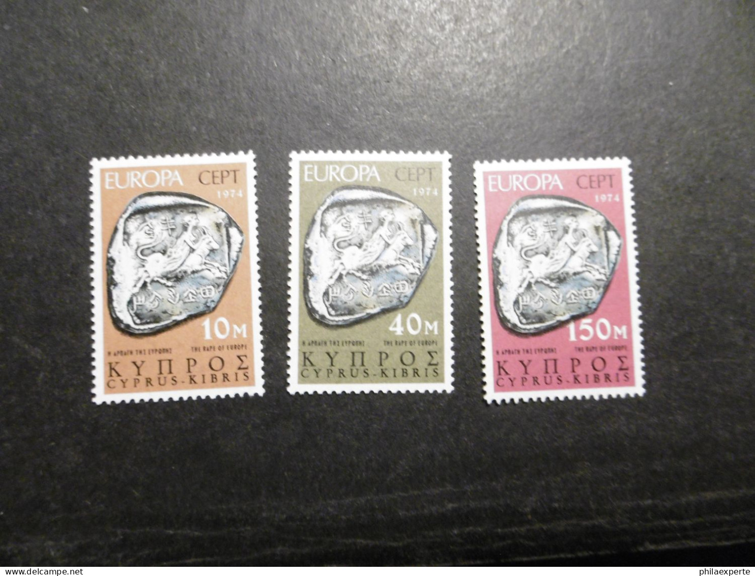 Zypern Mi. 409/411 ** Europa Cept  1974 - Neufs