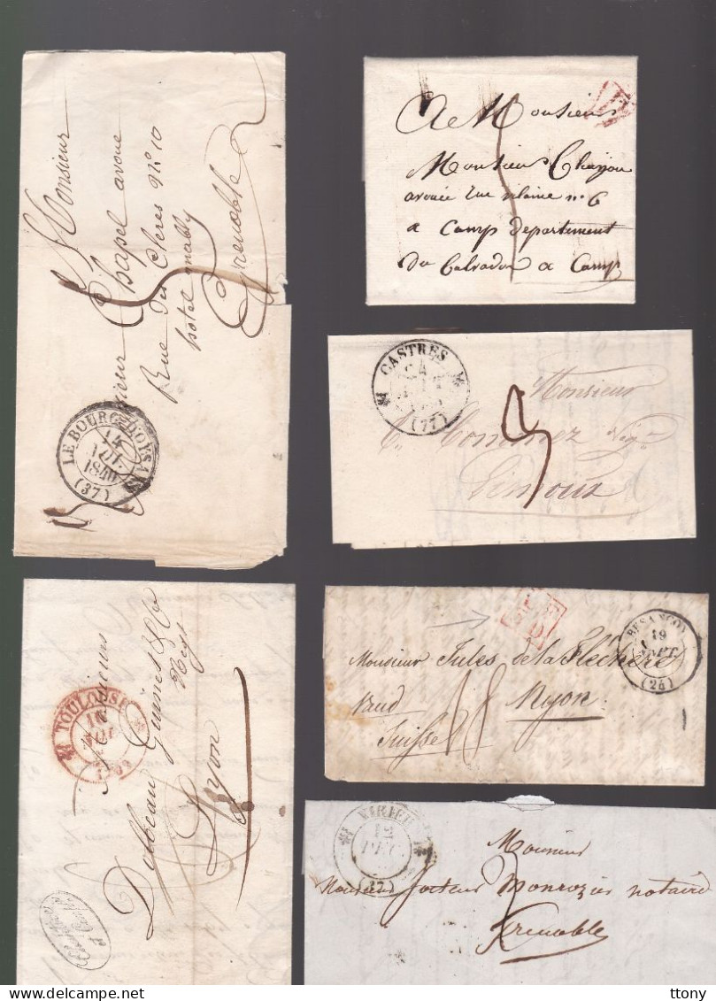 Un Lot De 18 Lettres Ou Enveloppe  Type : Sage &   Napoléon III  &  Précurseurs - 1849-1876: Klassik