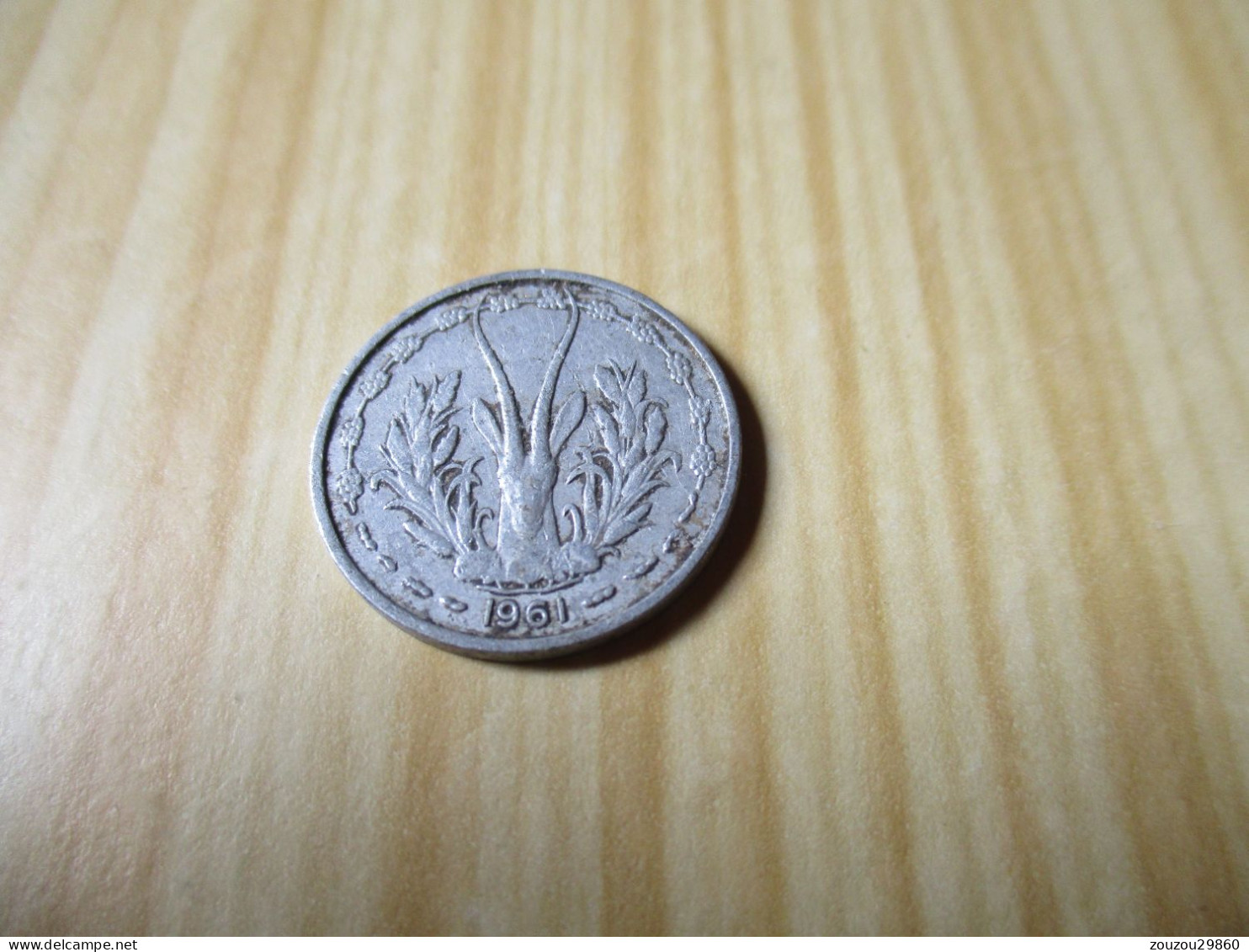 Afrique De L'Ouest - 1 Franc 1961.N°936. - Andere - Afrika