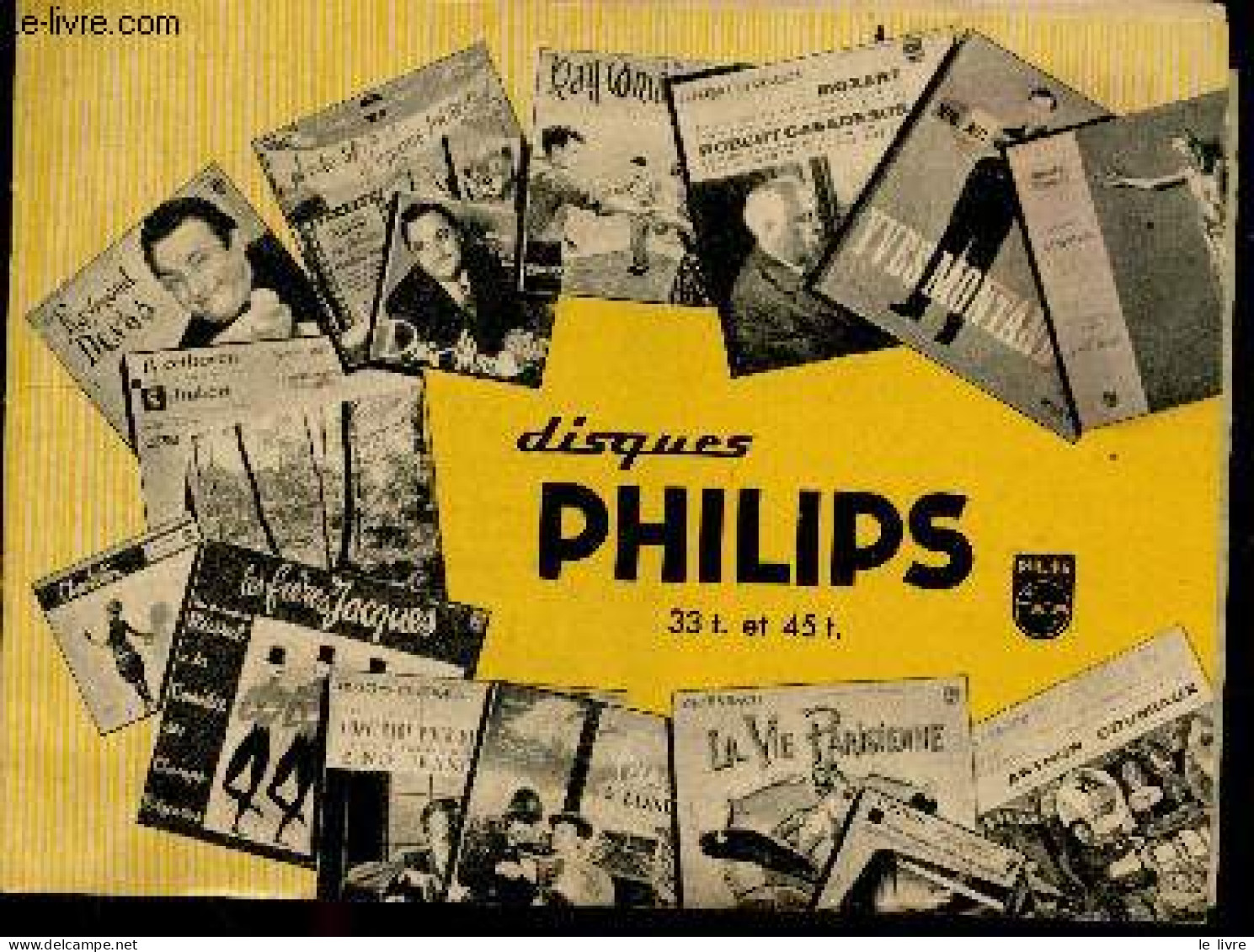 Disques Philips 33T. Et 45T. - Livret Publicitaire - Classiques Pour Tous, Operettes, Theatre Pour Tous, Jazz, Opera, Ch - Muziek