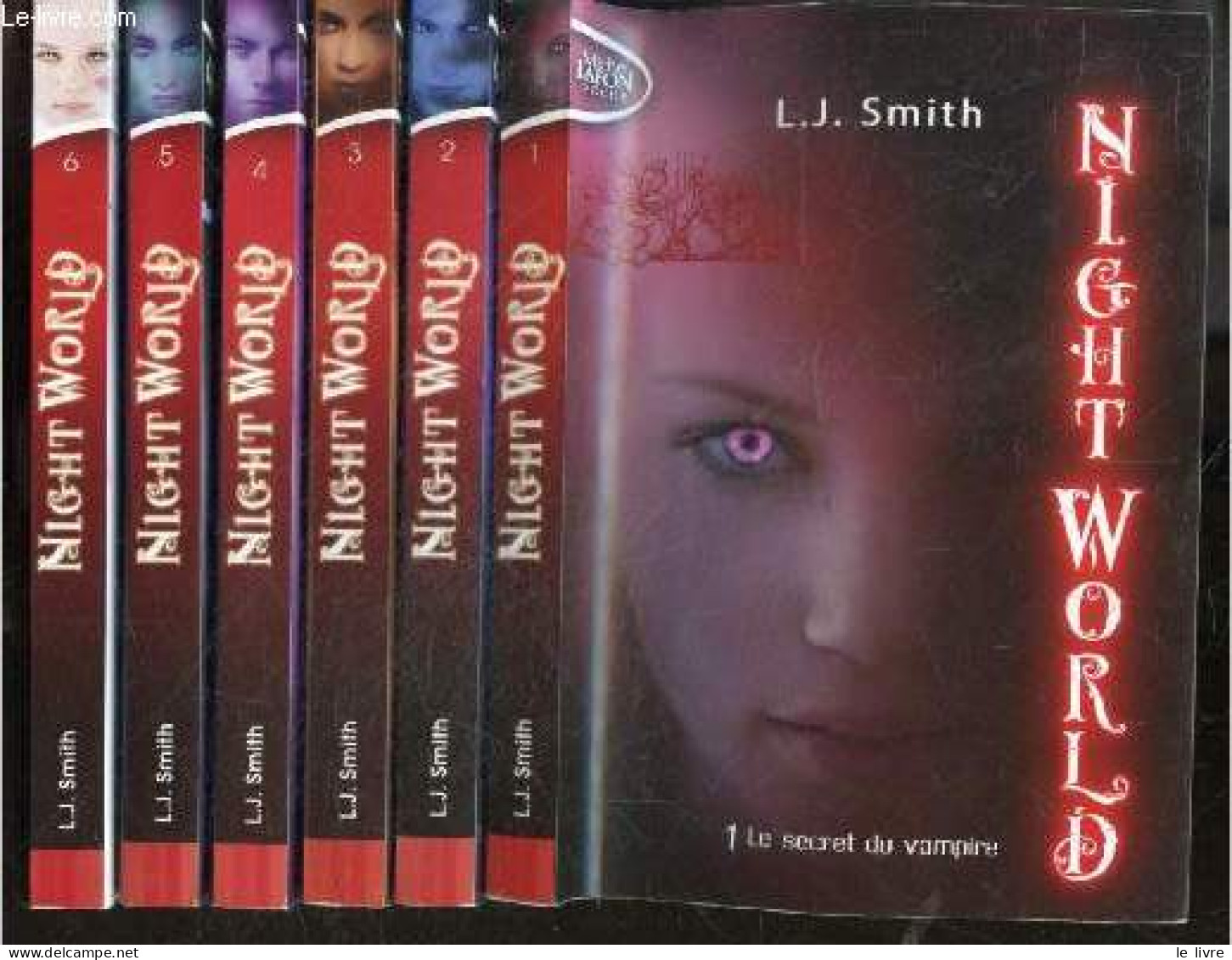 Night World - Lot 6 Volumes : N°1 Le Secret Du Vampire + N°2 Les Soeurs Des Tenebres + N°3 Ensorceleuse + N°4 Ange Noir - Autres & Non Classés