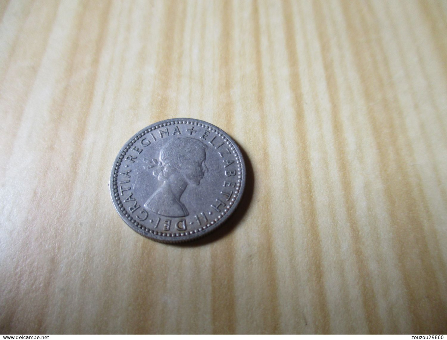 Grande-Bretagne - 6 Pence Elizabeth II 1955.N°937. - H. 6 Pence