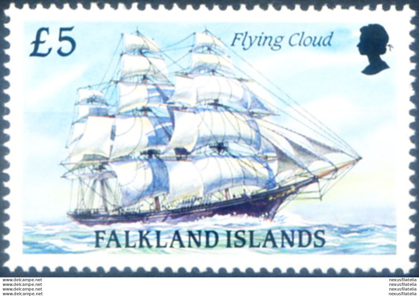 Definitiva. Veliero 1990. - Falkland Islands