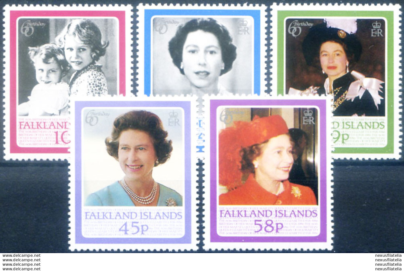 Famiglia Reale 1986. - Falklandinseln
