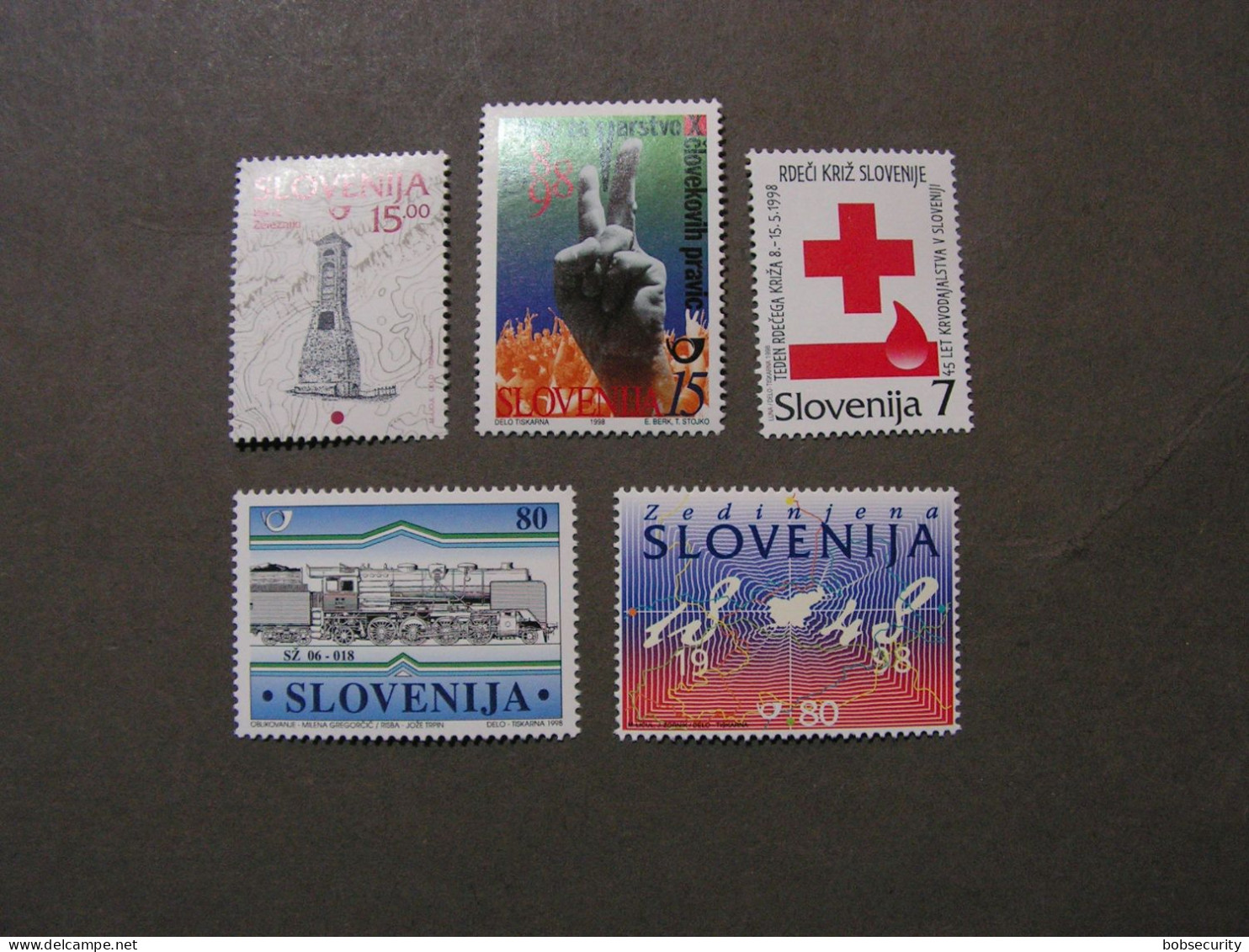 Slowenien , Lot  1998  Mit 231,232,233,234 Und ZZ 15  ** MNH Lot - Slovenia