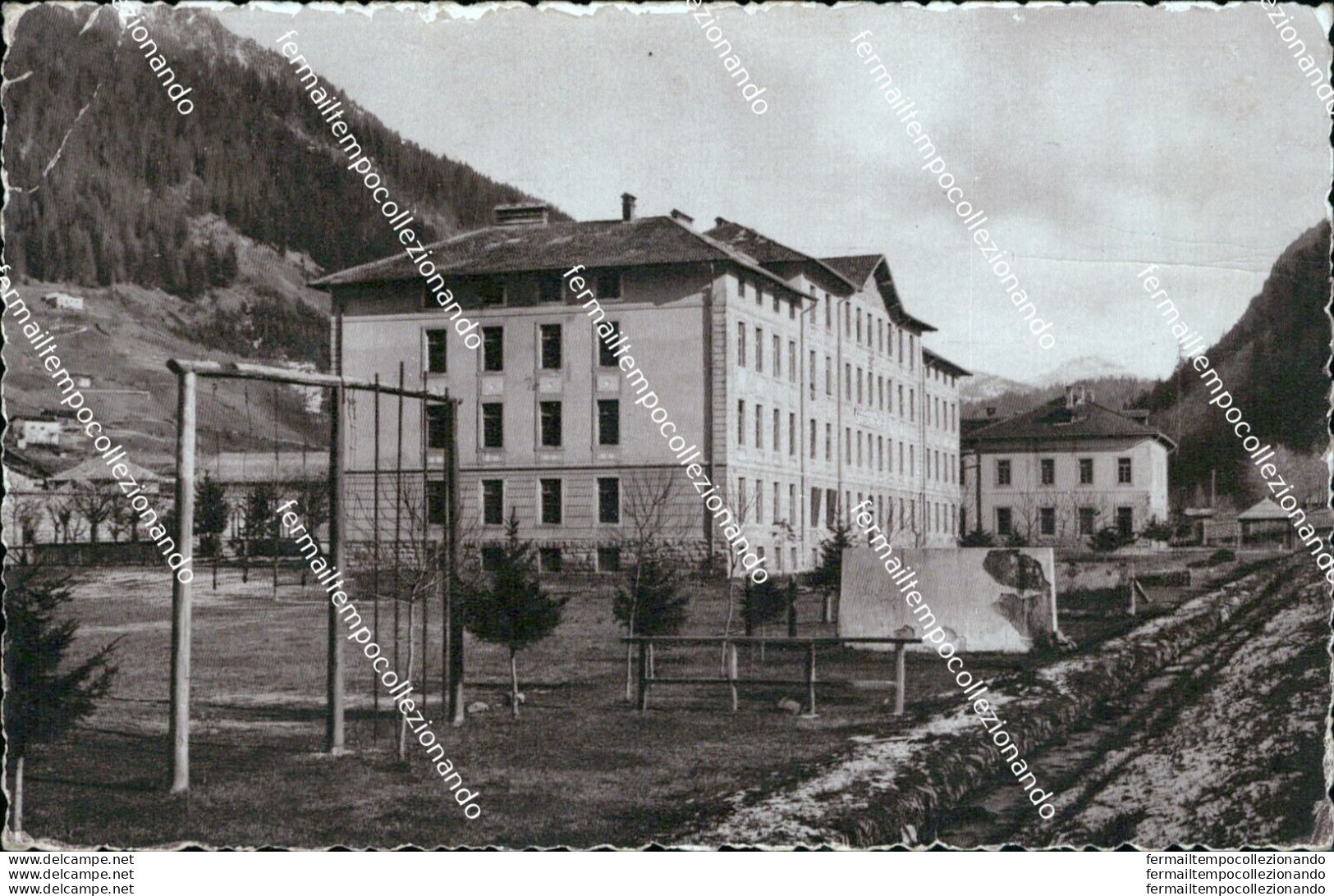 Bm183 Cartolina Preadazzo Caserma Della Scuola Alpinar.guardia Di Finanza Trento - Trento