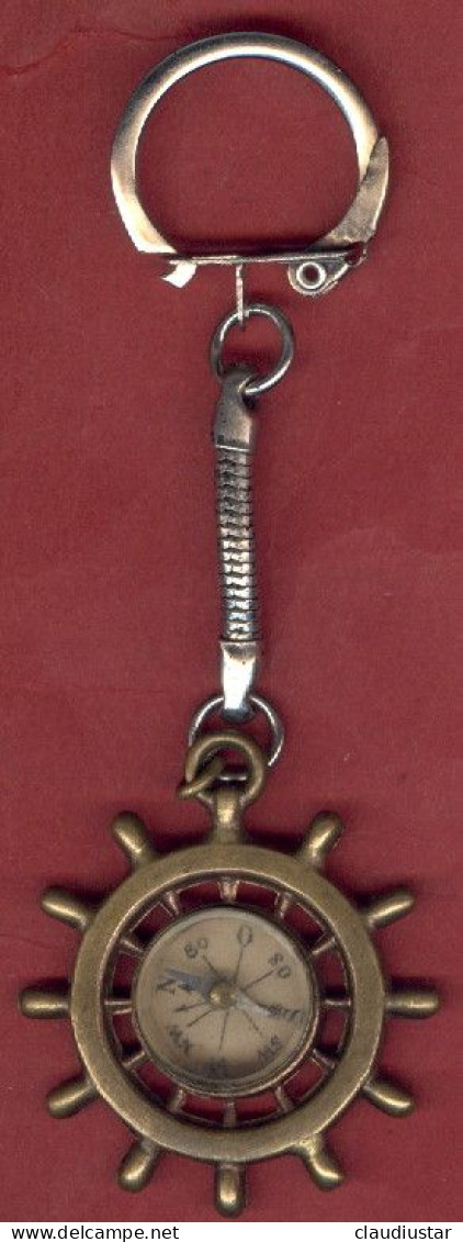 ** PORTE - CLEFS  BOUSSOLE ** - Schlüsselanhänger