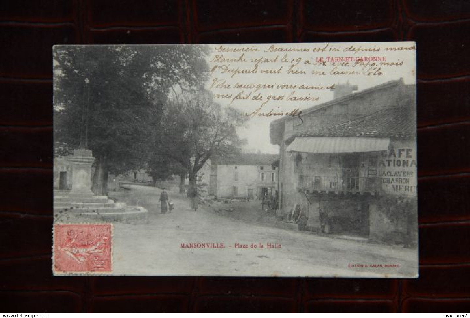 82 - MANSONVILLE : Place De La Halle - Other & Unclassified