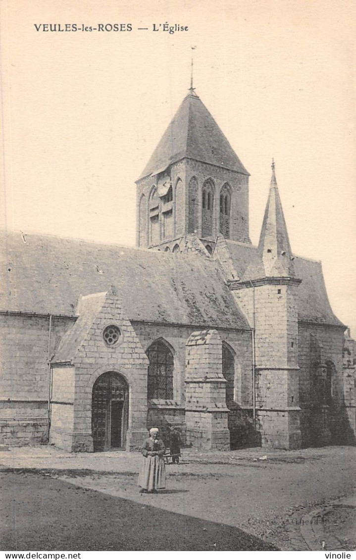 P-24-Mi-Is-1571 : VEULES-LES-ROSES. EGLISE - Veules Les Roses