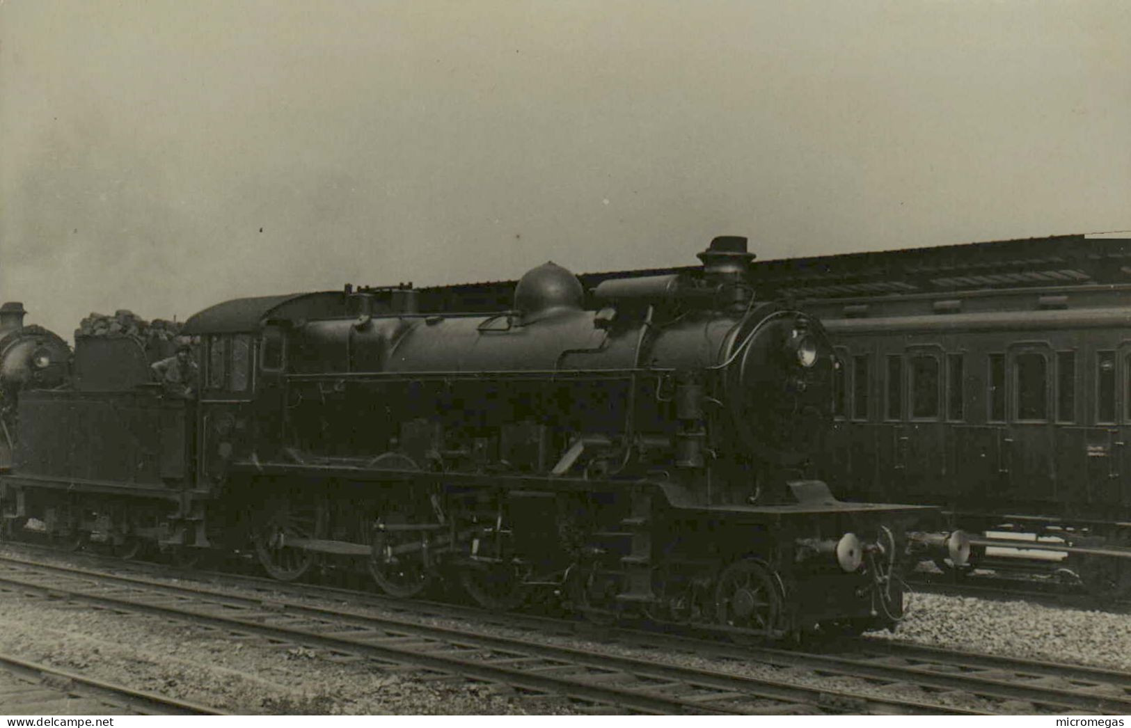 Locomotive à Identifier - Cliché Jacques H. Renaud - Trains