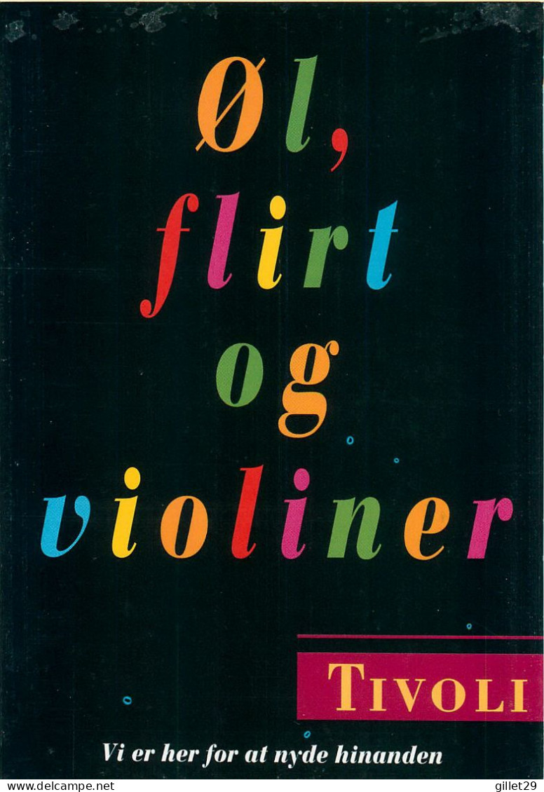 ADVERTISING, PUBLICITÉ - CLUB DE TIVOLI POUR VIOLON - GO-CARD 1997 No 2577 - - Publicité