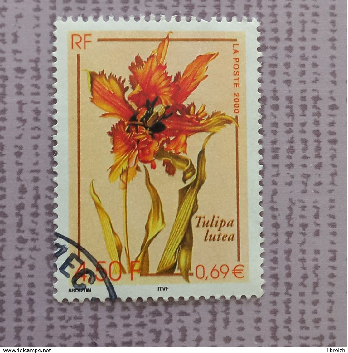 Flore  N° 3335  Année 2000 - Used Stamps