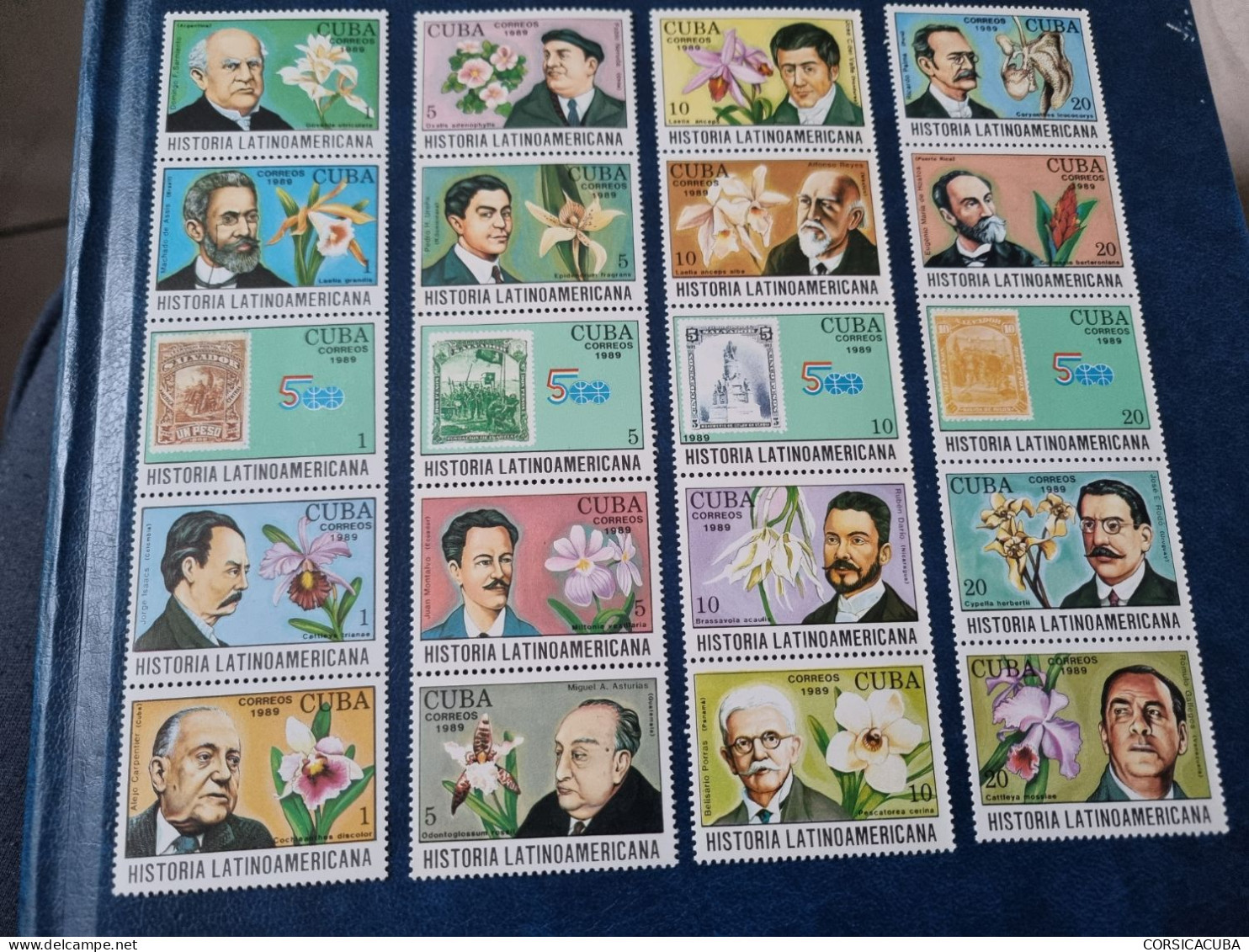 CUBA  NEUF  1989   HISTORIALATINOAMERICANA  //  PARFAIT  ETAT  //  1er  CHOIX  // - Unused Stamps