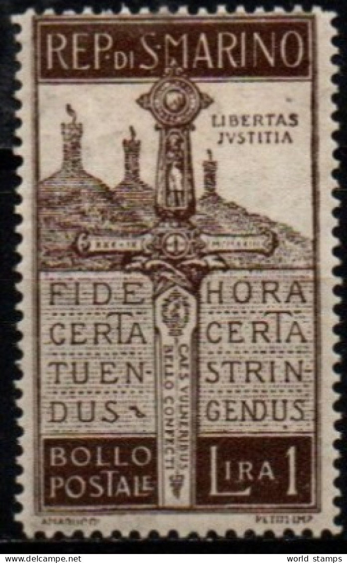 SAINT-MARIN 1923 * - Unused Stamps