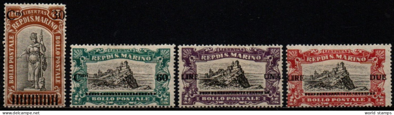 SAINT-MARIN 1924 * - Unused Stamps