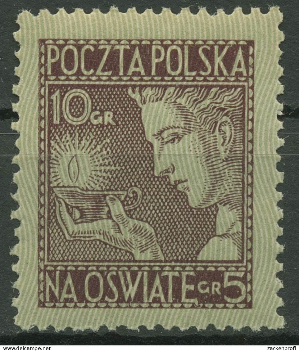 Polen 1927 Für Die Volksschulen 247 Postfrisch - Unused Stamps