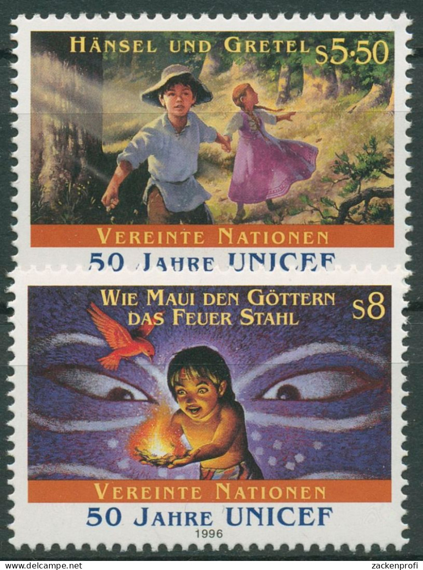 UNO Wien 1996 Kinderhilfswerk UNICEF Märchen 218/19 Postfrisch - Unused Stamps