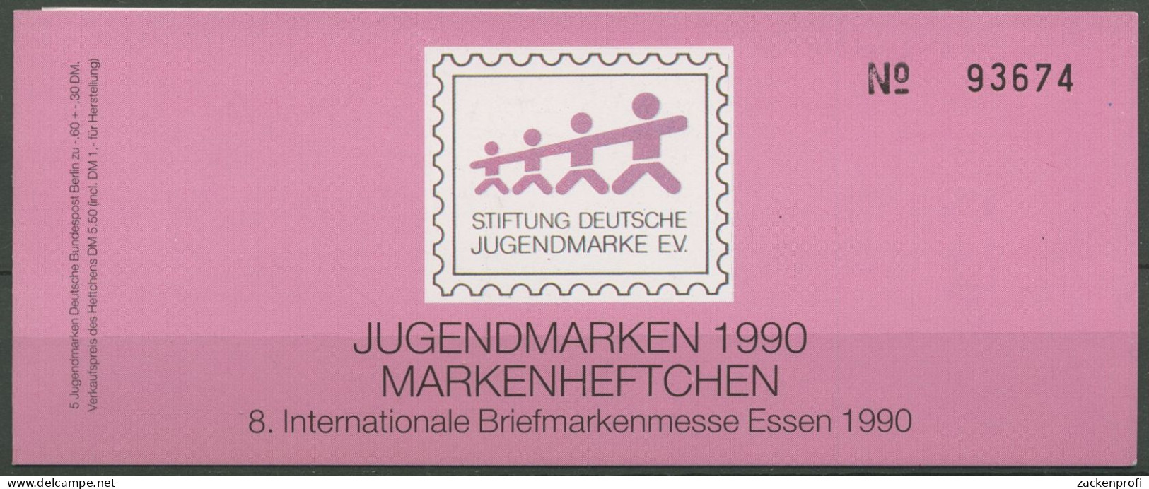 Berlin Jugendmarke 1990 Max & Moritz Markenheftchen 868 MH Postfrisch (C60186) - Libretti