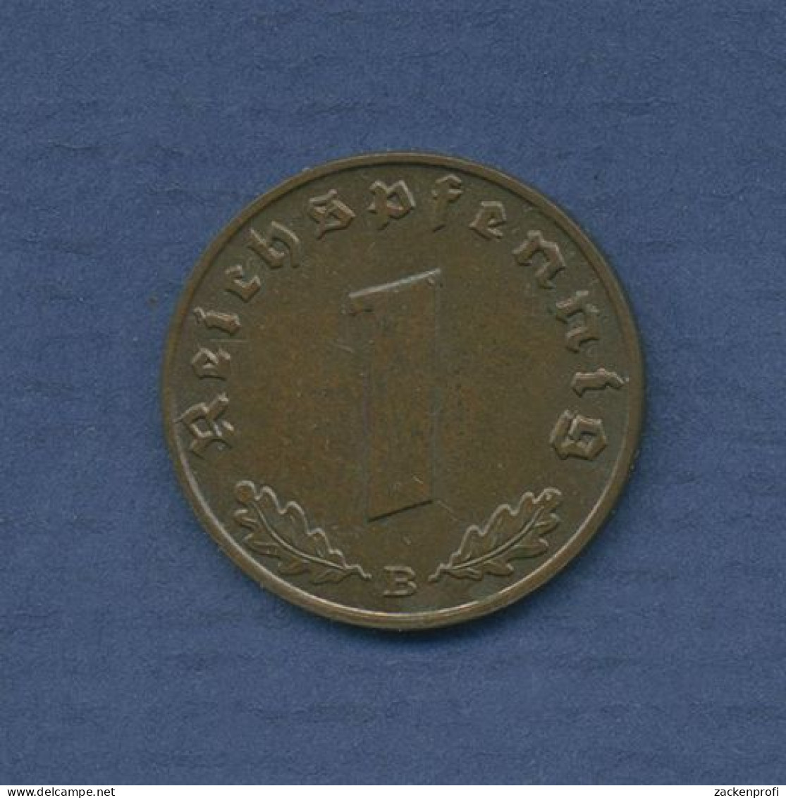 Deutsches Reich 1 Reichspfennig 1939 B, J 361 Fast St (m3661) - 2 Reichspfennig