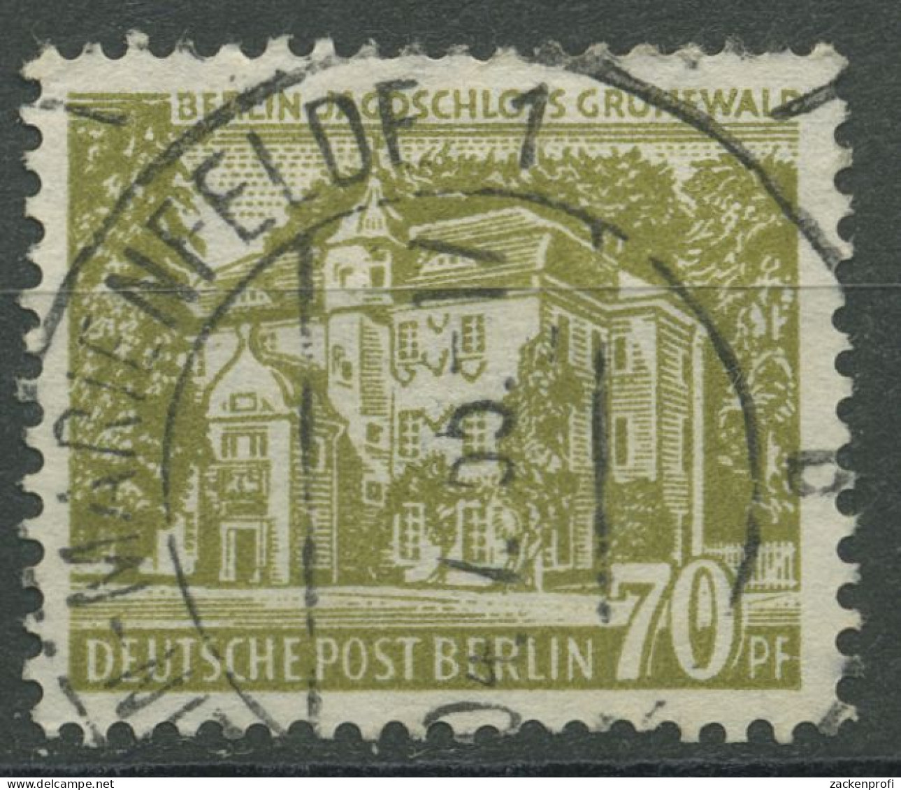 Berlin 1954 Berliner Bauten 123 Gestempelt (R80979) - Usati