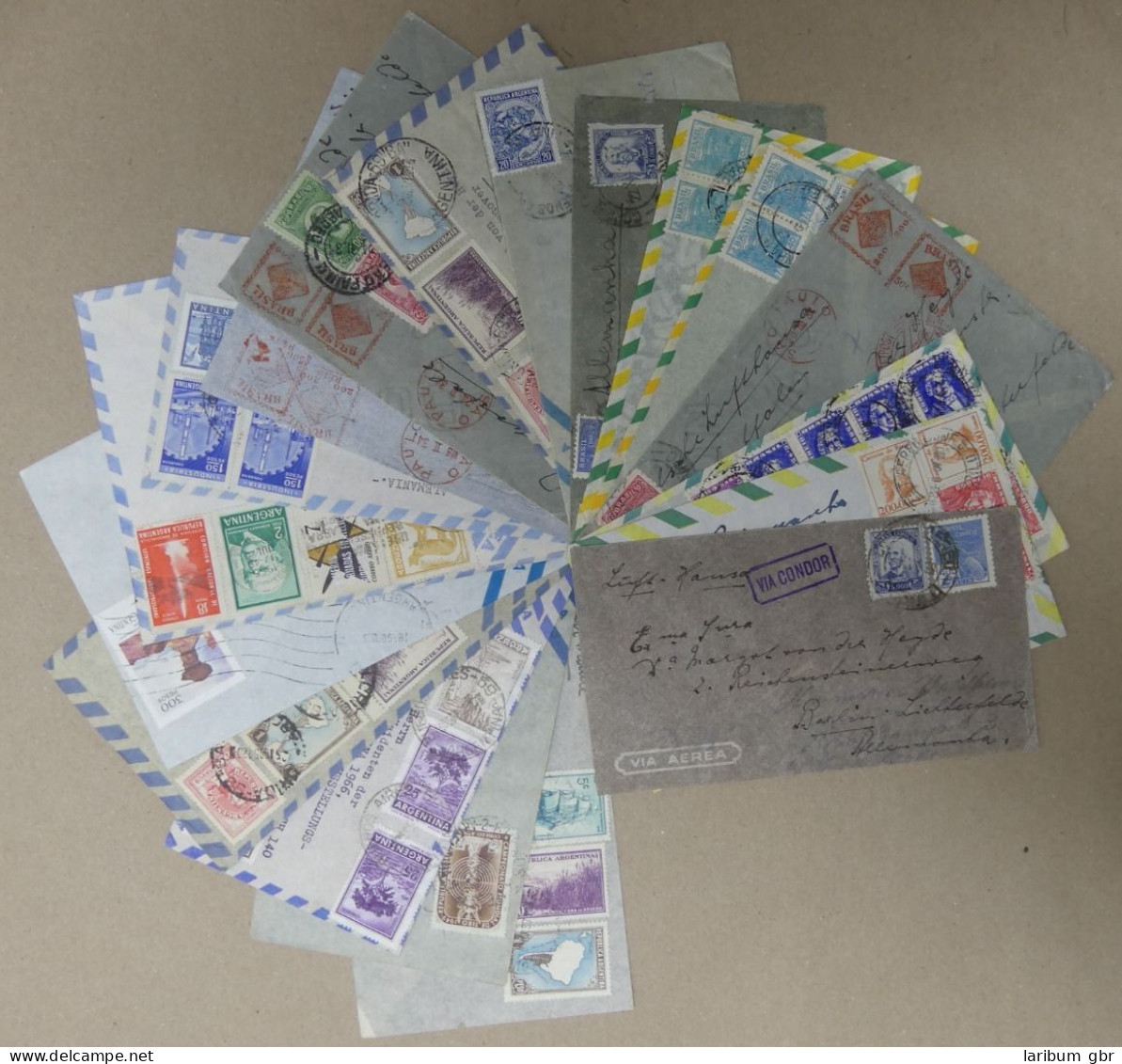 Südamerika Lot Briefe Alt Gestempelt #IM859 - Autres - Amérique