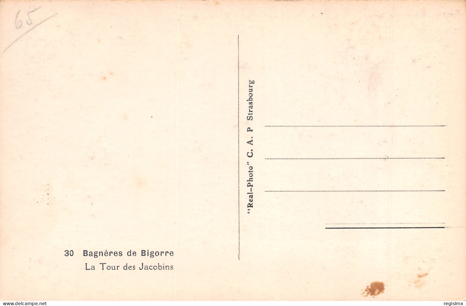 65-BAGNERES DE BIGORRE-N°T2531-A/0265 - Bagneres De Bigorre