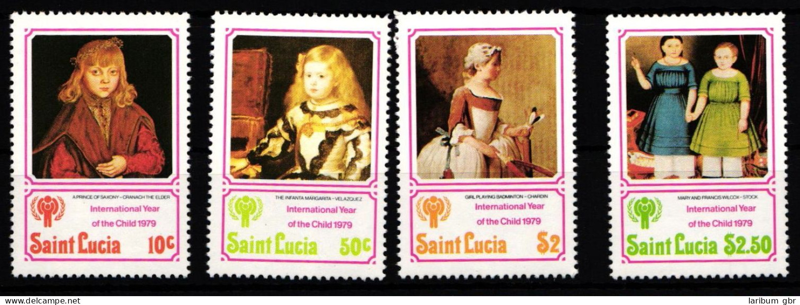 St. Lucia 462-465 Postfrisch Jahr Des KIndes #HD555 - St.Lucia (1979-...)