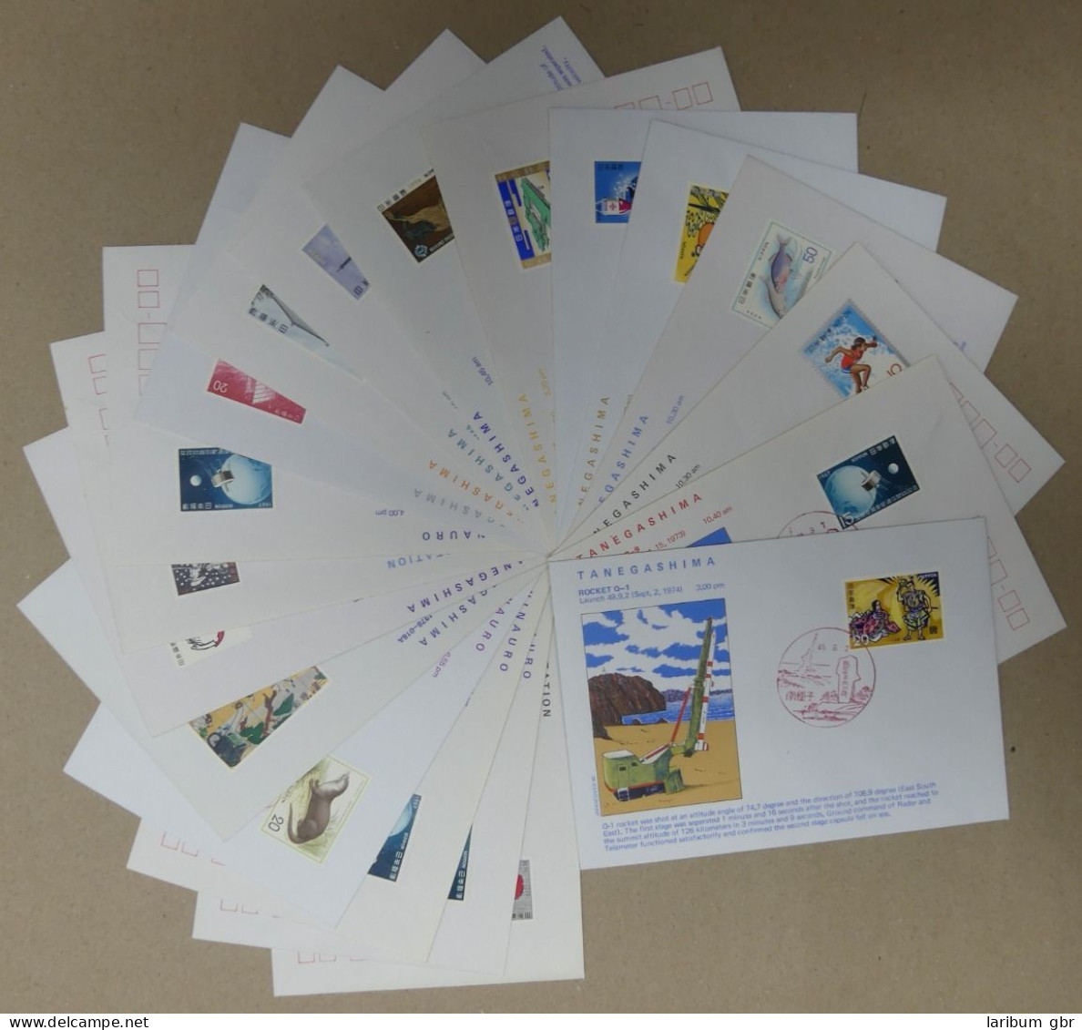 Japan Lot Briefe Gestempelt #IM855 - Autres & Non Classés