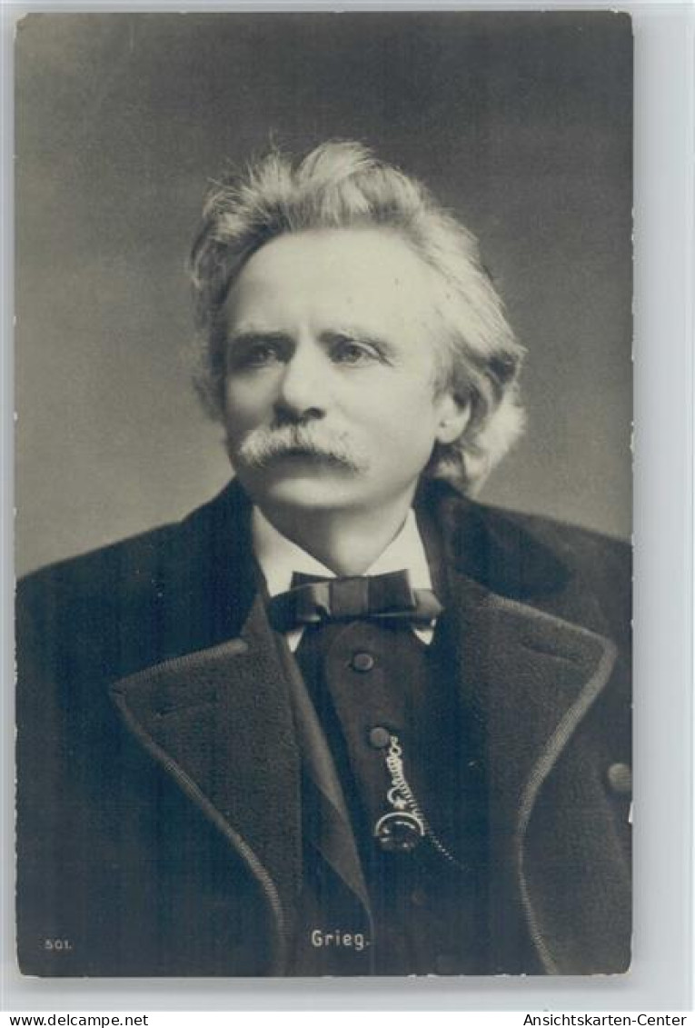 12030608 - Komponisten Edvard Grieg  Mit - Singers & Musicians