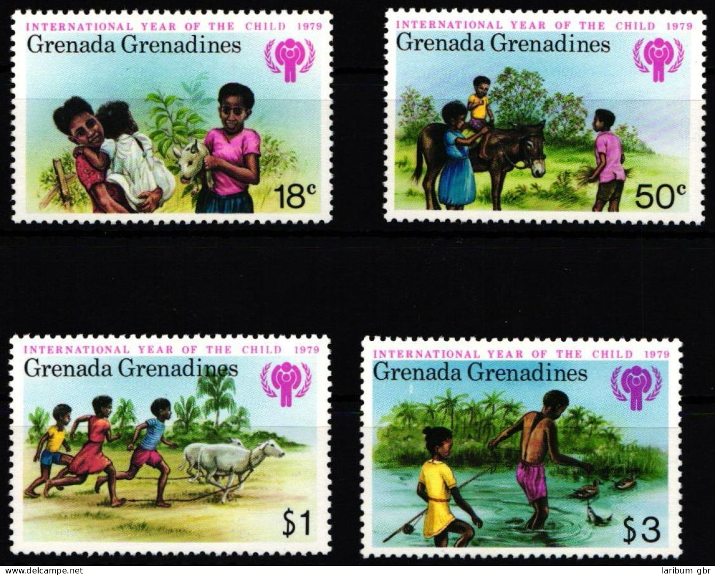 Grenada Grenadinen 325-328 Postfrisch Jahr Des KIndes #HD544 - Grenada (1974-...)
