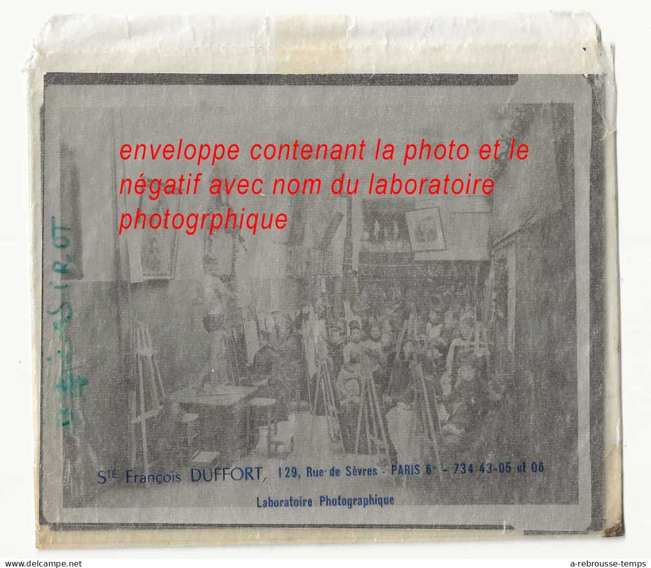 A Voir-Atelier De Femmes Peintres Fin XIXe-Académie école Rodolphe JULIAN-collection Georges SIROT-négatif Et Photo - Ohne Zuordnung