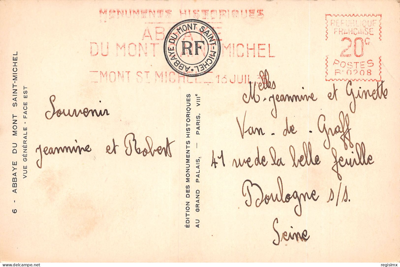 50-MONT SAINT MICHEL-N°T2532-C/0083 - Le Mont Saint Michel