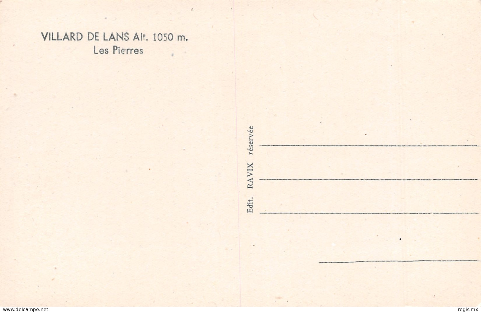 38-VILLARS DE LENS-N°T2533-E/0303 - Villard-de-Lans