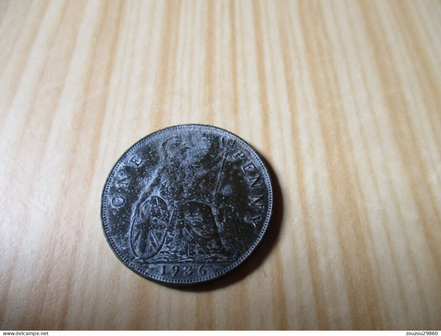 Grande-Bretagne - One Penny George V 1936.N°953. - D. 1 Penny