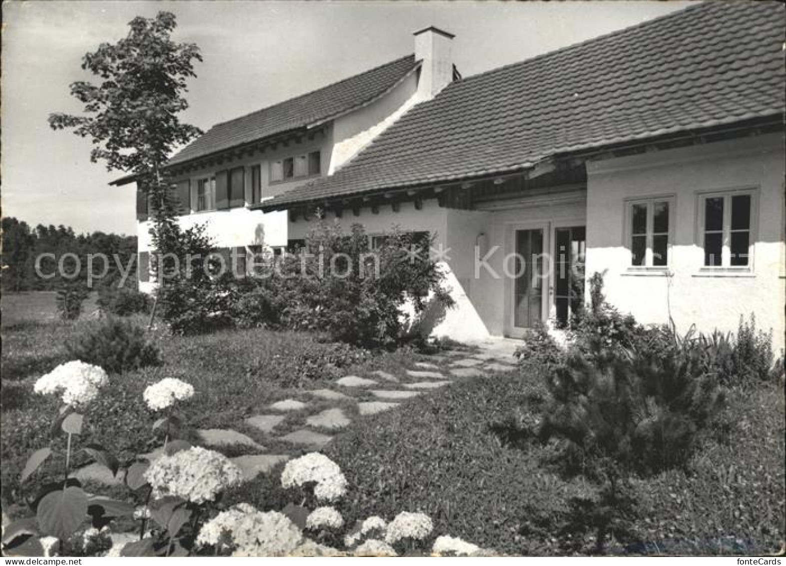 11629824 Ruedlingen Reformierte Heimstaette Mit Jugendhaus Eingangspartie Ruedli - Other & Unclassified