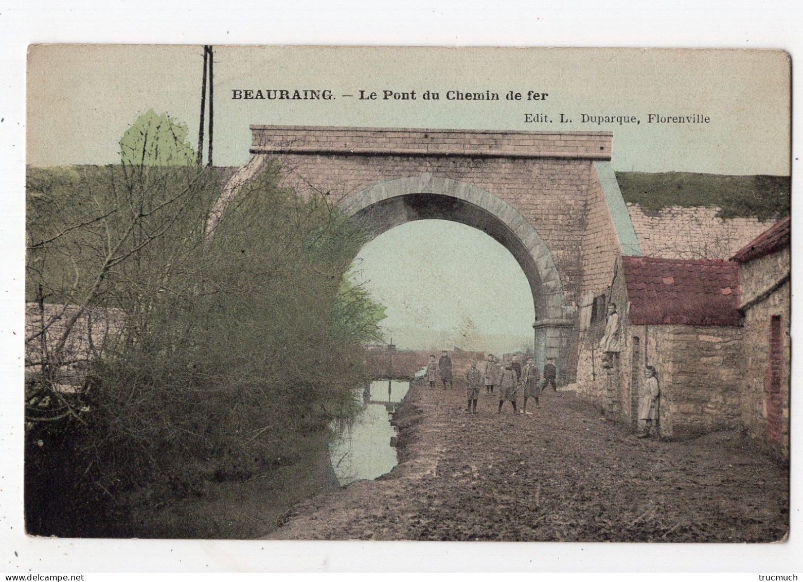 5 - BEAURAING - Le Pont Du Chemin De Fer - Beauraing