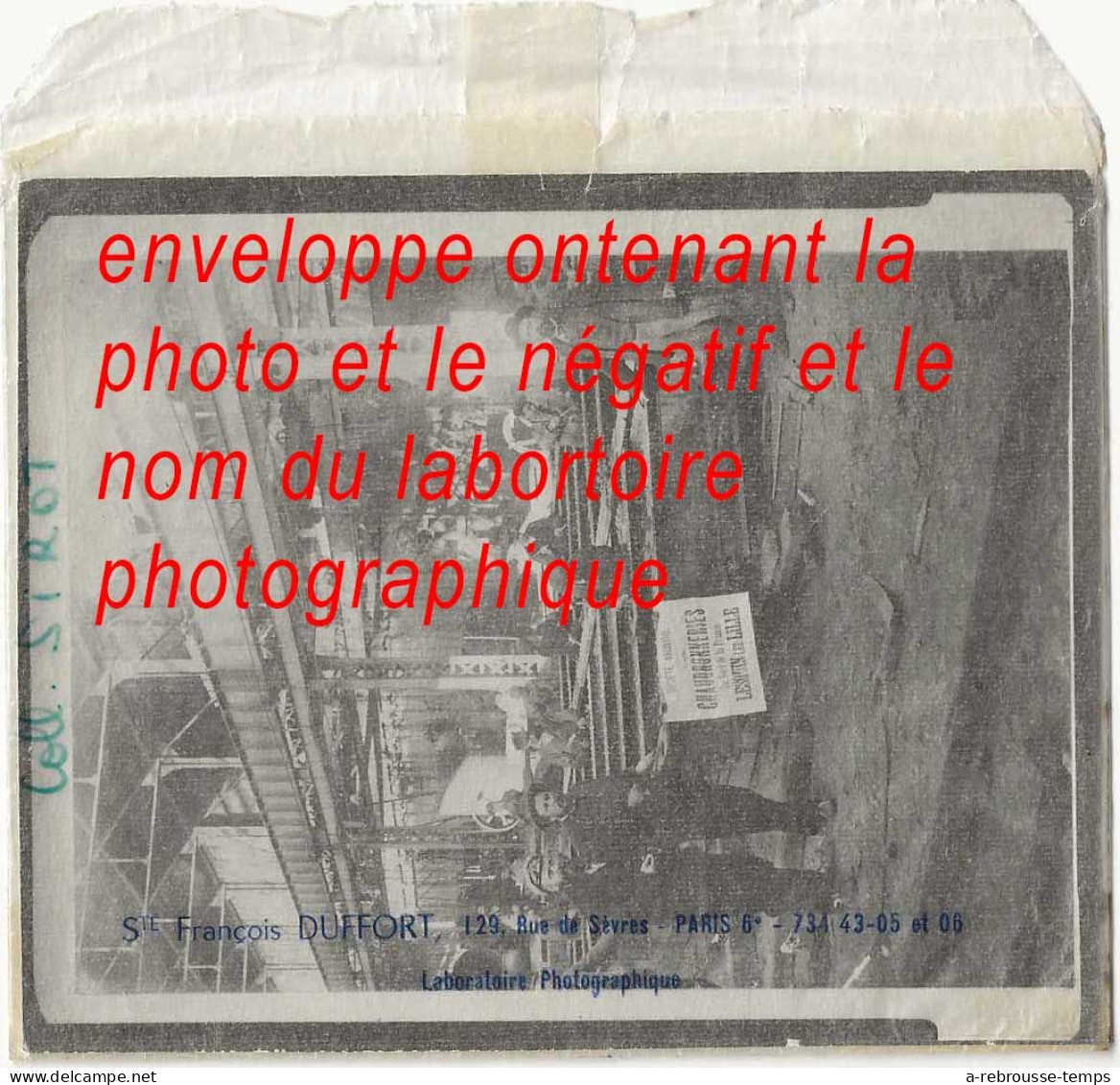 Fin XIXe, Chaudronneries LESQUIN LEZ LILLE (59)-collection Georges SIROT-négatif Et Photo-laboratoire François DUFFORT - Unclassified