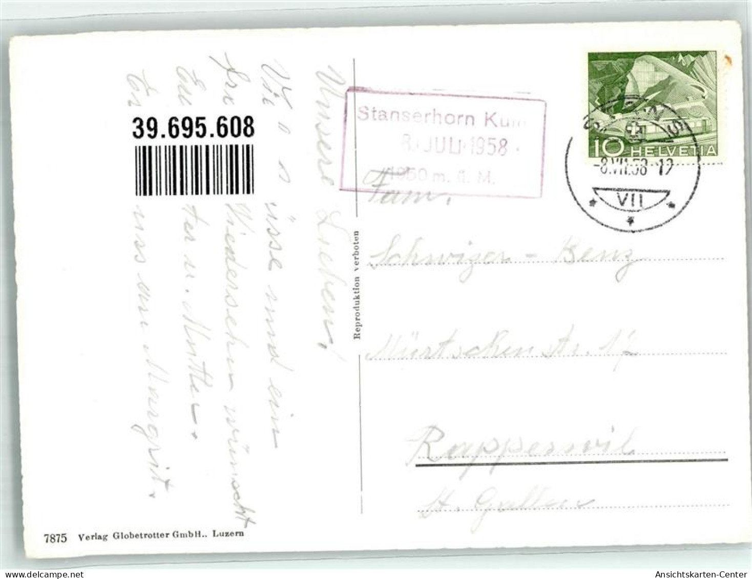 39695608 - Stanserhorn - Other & Unclassified